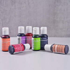卸売12色食用色素 液体食用色素 20g/ボトル ケーキ デザートデコレーション チョコレート キャンディー 製菓用品 - Product Image 4