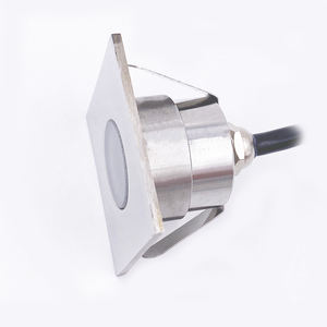 Mini lumières <span class=keywords><strong>de</strong></span> jardin extérieures Led carré IP67 étanche rez <span class=keywords><strong>de</strong></span> chaussée <span class=keywords><strong>Spot</strong></span> encastré <span class=keywords><strong>terrasse</strong></span> <span class=keywords><strong>terrasse</strong></span> allée pelouse lampe enterrée DC12V - Product Image 2