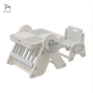 <span class=keywords><strong>Table</strong></span> de jeu pour enfants en plastique avec <span class=keywords><strong>chaise</strong></span>, ensemble de meubles multifonctionnel <span class=keywords><strong>et</strong></span> pliable, <span class=keywords><strong>table</strong></span> à dessin <span class=keywords><strong>et</strong></span> à gribouillage pour enfants - Product Image 6