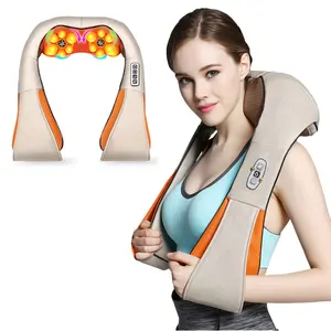Best Seller Kneading Massage Shawl My Choice Heating Device 4 Key Shoulder and Neck Massager