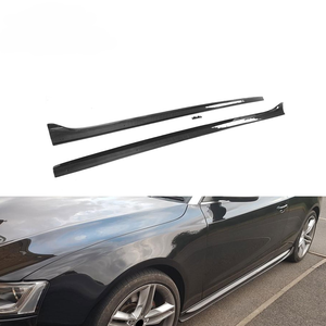 Faldones Laterales de Fibra de Carbono S5 para Parachoques de Coche, Paneles de Protección para <span class=keywords><strong>Audi</strong></span> <span class=keywords><strong>A5</strong></span> S5 de 2 Puertas 08-16 - Product Image 1