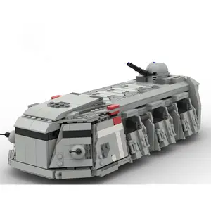 MOC-48585 emperyal asker taşıma (mini-incir ölçeği) yapı tuğlaları blokları çocuk çocuk oyuncağı 921 adet/takım