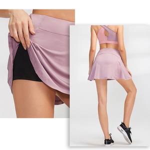 Offre Spéciale de sport de tennis en gros Tennis pour femmes deux pièces dans un vêtement robe de tennis plissée personnalisée jupe de <span class=keywords><strong>golf</strong></span> pour femmes - Product Image 2