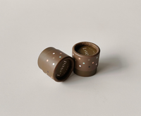Emballage cylindrique en carton biodégradable, recyclable et fait main pour crème, savon et baume corporel naturel, personnalisable, vente en gros
