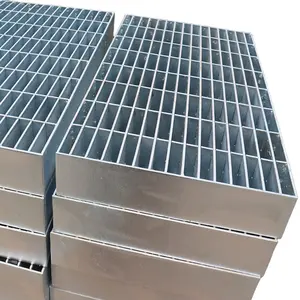 factory customized manufacturers heavy duty A 36 Galvanized Tooth type steel grid plate serrated grating