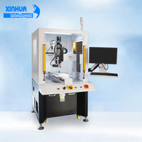 Mesin Dispensing Lem dengan Sistem CCD Vision dan Belt Conveyor, Dilengkapi Light Curtain Pengaman dan Workstation PC