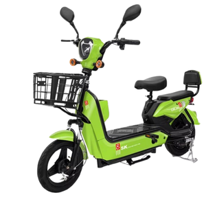 มอเตอร์ไซค์ไฟฟ้ารุ่นฮิตปี 2023 พร้อมมอเตอร์ฮับหลัง 48V 350W โครงเหล็ก แบตเตอรี่ตะกั่วกรด 3 สปีด สำหรับผู้ใหญ่ - Product Image 4