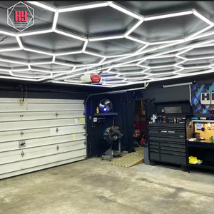 Luz LED de garaje para detalles de automóviles, luces de techo regulables, luz hexagonal Led de belleza para automóviles - Product Image 2