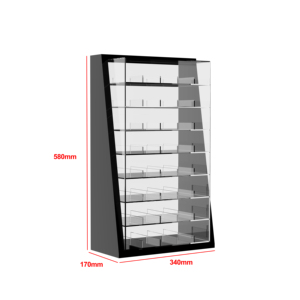 Nhà máy tùy chỉnh <span class=keywords><strong>Acrylic</strong></span> miệng-tổ chức snus hiển thị đứng, thích hợp cho Velo, zyn, và Fox hiển thị - Product Image 2