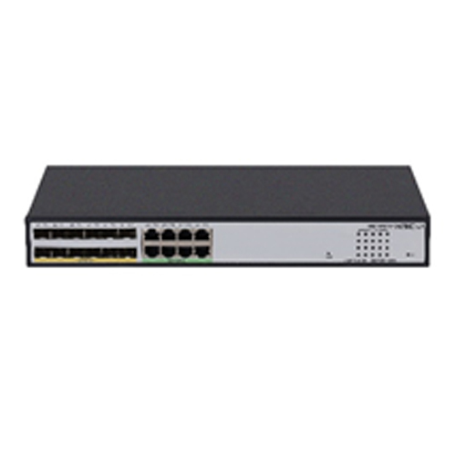H3C US220-F 20-Port Gigabit Switch (8 Electrical + 12 SFP) Fanless with QoS & SNMP 336Gbps for SMB/Government/Hotel Networks