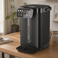 Bouilloire Électrique Distributrice d'Eau de Bureau Mate de 5000 ml avec Jauge Fluorescente, Idéale pour Usage Commercial et Professionnel (Marque Privée)
