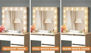 Commodes à miroir personnalisées pour filles <span class=keywords><strong>en</strong></span> gros, 4 tiroirs, prix bas, coiffeuses <span class=keywords><strong>en</strong></span> bois, coiffeuse avec tabouret - Product Image 2
