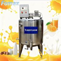 Pasteurisateur Mini 1000 litres Jus de fruits Lait Pasteurisateur De Leche Petite machine de pasteurisation d'oeufs