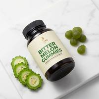 Groothandel Bitter Meloen Supplement Bitter Meloen Gummies voor een gebalanceerd metabolisme Hoogste Kwaliteit Bitter Meloen Gummies