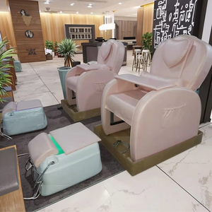 Sillón de Pedicura Automático de Lujo para Salón de Belleza, Sofá de Masaje para Spa de Pies, Silla de Masaje Ajustable y Confortable - Product Image 1