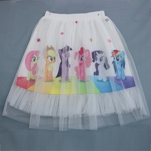 Jupe Tutu en coton pour petites filles, vêtements d'été, tenue de princesse, à la mode, 1 pièce - Product Image 2