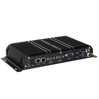 Lüfterloser Industrie-Mini-PC Intel Core I5 1235U GPIO Dual 2.5G LAN 9-36V Weitspannungsbereich Eingebetteter IPC für Automatisierung