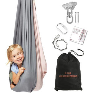 Columpio de terapia sensorial para interiores y exteriores, columpio para niños, <span class=keywords><strong>hamaca</strong></span> ajustable, columpio sensorial para niños con <span class=keywords><strong>autismo</strong></span> - Product Image 4