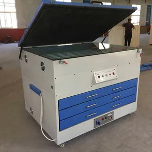 HSSH1200 Economical silk screen printing exposure machine with drying cabinet