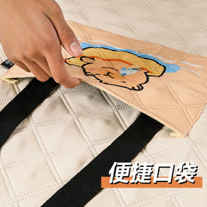 Yisidan-Esterilla de picnic rectangular de tela Oxford, a prueba de humedad, para acampar al aire libre, con temática de dibujos animados, ligera y portátil - Product Image 4