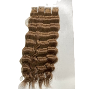 Luxury Color Brown Flat <b>Tip</b> Tape Clip In Human Hair <b>Extensions</b> Super Double Drawn Single Donor 100% Raw Virgin Hair - Product Image 4