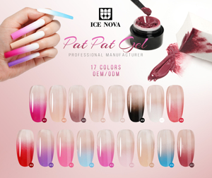 ICE nova pat <span class=keywords><strong>GEL</strong></span> เจลทาเล็บเจลสีทาเล็บความเข้ากันได้กับสีสูงสีทาเล็บเจลยูวีแบบแช่น้ำได้ - Product Image 2