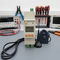Compteur électrique intelligent IoT Acrel ADW310 monophasé WiFi sur rail DIN, précision 1.0, 220V-240V, compteur de puissance KWh avec RS485 MQTT