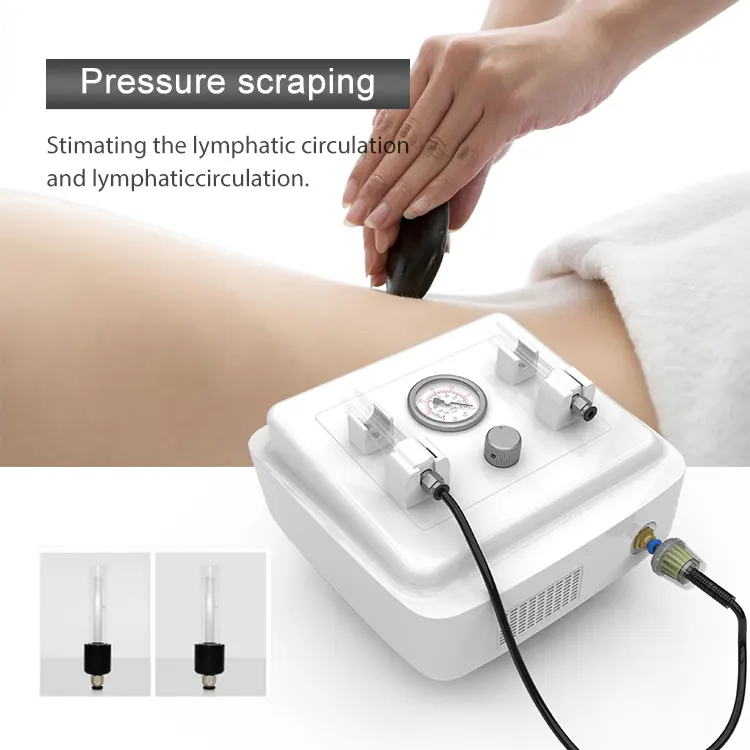 Draagbare Elektrische Schrapen Therapie Stretch Mark Verwijderen Vacuüm Zuig Body Massager Lymfedrainage Machine