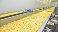 Machine à fabriquer des chips de pommes de terre entièrement automatique populaire et nouvelle pour les restaurants et les usines de fabrication