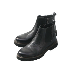 Bottes en cuir de style britannique pour hommes, chaussures en cuir à plateforme, chaussures en cuir à tige haute, chaussures en cuir formelles pour hommes, bottes de ville, bottes <span class=keywords><strong>Chelsea</strong></span> pour hommes - Product Image 5