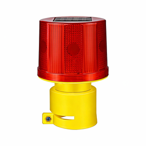 Feux de signalisation solaires modèle 02 pour grue à tour, clôture, chantier routier, signalisation de chantier, lumière clignotante de nuit - Product Image 2