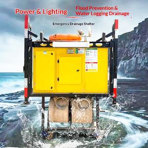 Unité de drainage municipale d'urgence à haute mobilité, camion pompe de lutte contre les inondations à chargement et déchargement automatiques, génération d'énergie mobile - Product Image 1