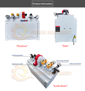 Máquina para fabricar palos redondos de escoba de producción en masa Máquina para fabricar palos redondos de madera - Product Image 3