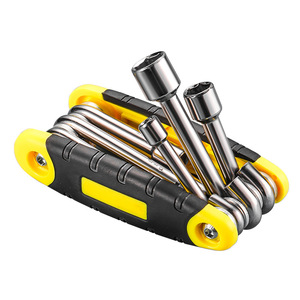 Folding Hex Wrench Set Chromium Vanadium Steel 1/4 In Drive Diy Tool Compact Design - Product Image 3