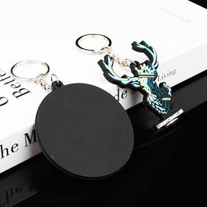 พวงกุญแจ PVC รูปตัวการ์ตูนพวงกุญแจตกแต่งตัวอักษรยอดนิยม - Product Image 5