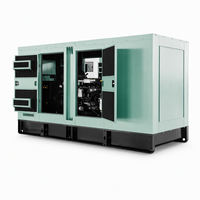 Groupe électrogène diesel silencieux de 250 kW avec armoire de synchronisation, groupe électrogène industriel fermé pour alimentation de secours avec panneau de synchronisation