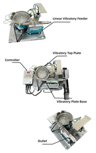 सेंट्रीफ्यूगल फीडर 220v एल्यूमीनियम कंपन कटोरे लैपटॉप घटक 200 pcs/min निर्वहन गति 600w औद्योगिक उपकरण - Product Image 3