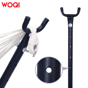 Hamaca doble Woqi con soporte, tela de algodón, plegable, columpio para interiores y exteriores, para adultos, recreación. - Product Image 5
