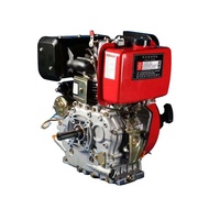 Motor diesel de quatro tempos modelo hn178f, motor diesel refrigerado a ar para gerador