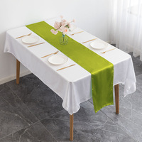 Chemin de table en satin en gros pour la décoration de mariages, banquets et événements