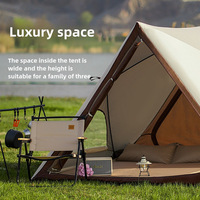 Tente de camping transfrontalière entièrement automatique quatre saisons en tissu Oxford camouflage, installation rapide, imperméable 1500-2000 mm, pour plage et protection solaire