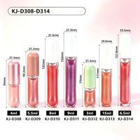 Gloss à lèvres liquide long et fin, avec capuchon blanc satiné, applicateur à pointe fine, brillant, scintillant, rose irisé, maquillage cosmétique