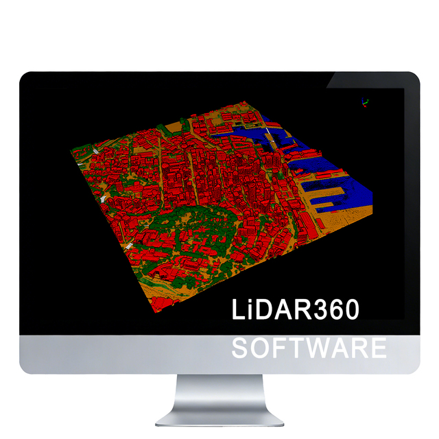 GreenValley LiDAR360 AI Point Cloud Processing Software TB-Level LiDAR Data Visualization for Surveying Mapping Engineering