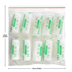 Bandage élastique jetable en PBT rouleau de gaze de premiers soins médicaux pour pansement de plaies équipement de sauvetage traumatologique de soins d'urgence - Product Image 6