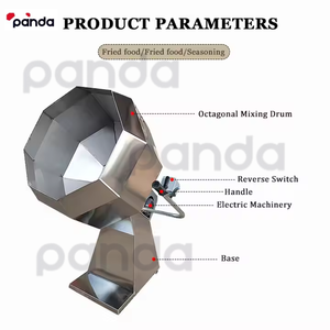 अष्टकोणीय मूंगफली स्वाद कोटिंग मशीन मूंगफली स्वाद मसाला प्रसंस्करण मशीन - Product Image 3