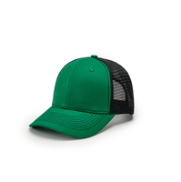 Optiques Vortex pour chapeau - Vert olive, polyester/coton, motif uni, circonférence de la tête 54-56 cm, taille L/XL