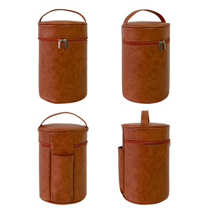 Maletín térmico profesional, bolsa enfriadora de barril redondo, de fácil apertura bolsa térmica para sopa, bolsas térmicas para el almuerzo para <span class=keywords><strong>alimentos</strong></span> - Product Image 2