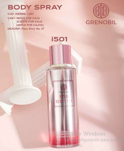 GRENoble Pink Rhythm Body Spray 250ml per Donna Senza Profumo - Product Image 3