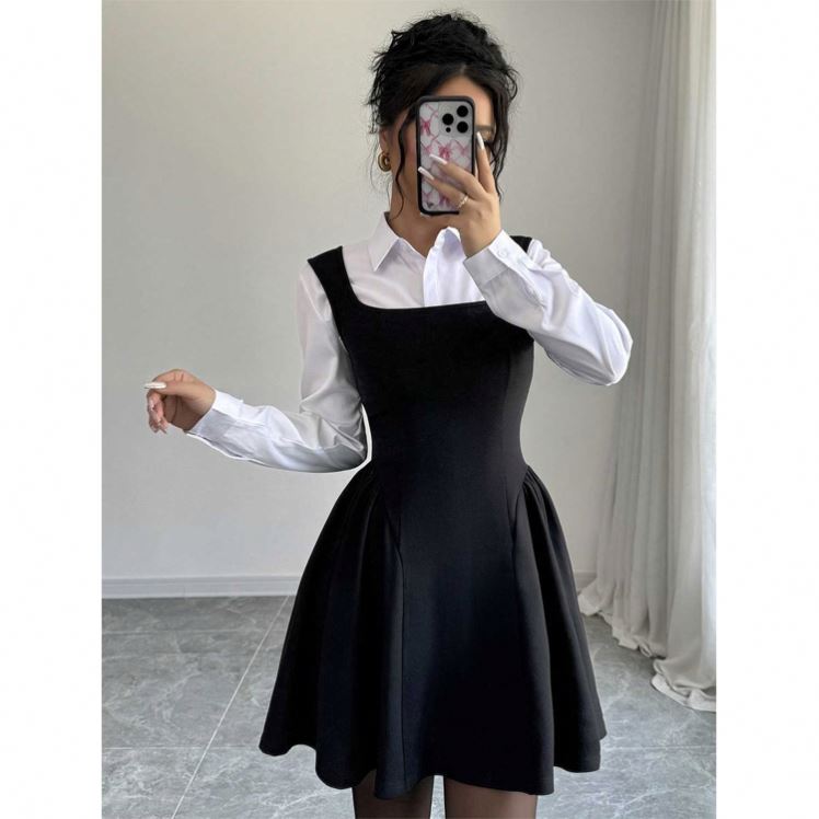 black eyelet maxi dress Vintage preppy black mini dress