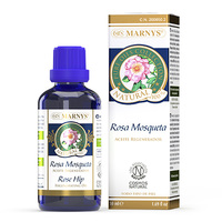Aceite de Rosa Mosqueta Marnys 50 ml 100% Puro Natural Prensado en Frío España, Aceite Portador Regenerador para el Cuidado de la Piel y el Cabello